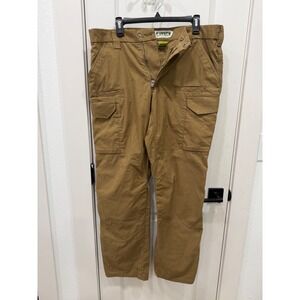 First Tactical Mens V2 Tactical Pants Coyote Brown Ripstop Cargo 36x34